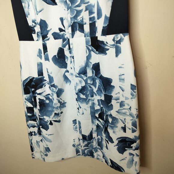 Banana Republic Floral Dress Cap Sleeve Sheath - Picture 8 of 13
